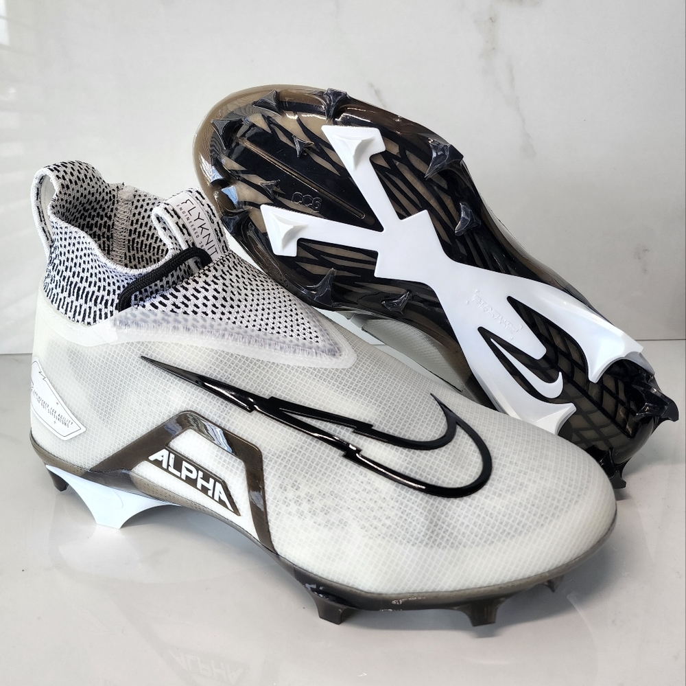 Nike Alpha Menace ELITE 3 Football Cleats Particle Grey NEW RaRe